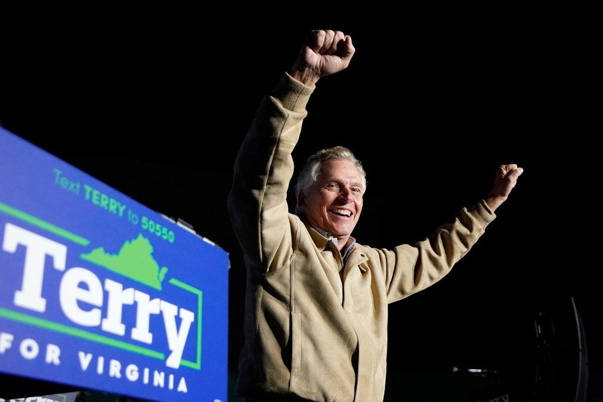 Virginia Governors’ Race Today; McAuliffe, Youngkin Neck and Neck The